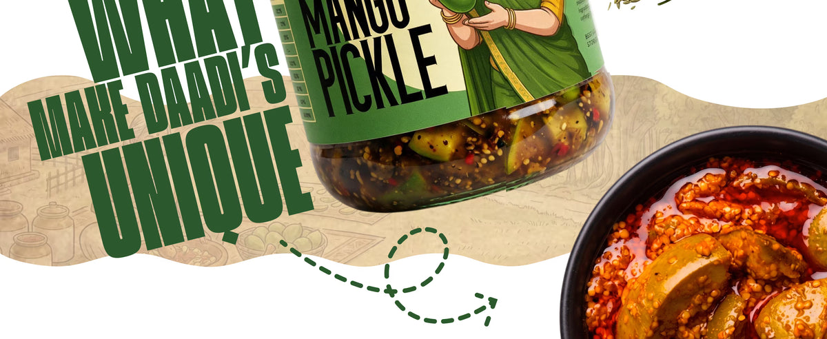Mango Pickle 300g | Daadi's Jar Authentic Aam Achar