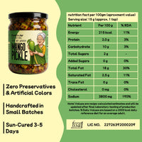 Mango Pickle 300g | Daadi's Jar Authentic Aam Achar