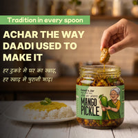 Mango Pickle 300g | Daadi's Jar Authentic Aam Achar
